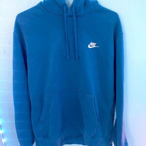 Blue Nike hoodie